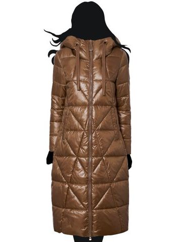 Winter jacket Due Linee - Brown -