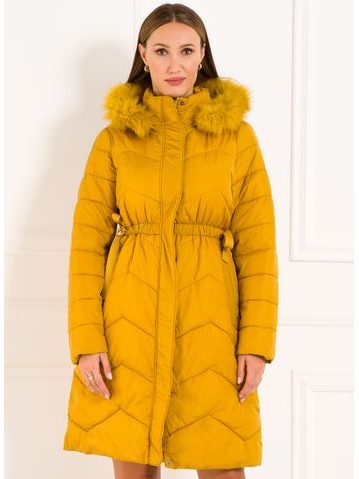 Winter jacket Due Linee - Yellow -