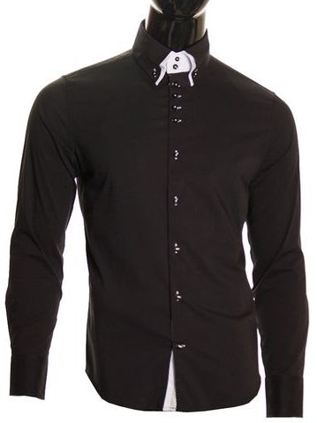 Camisa de hombre - Negro -