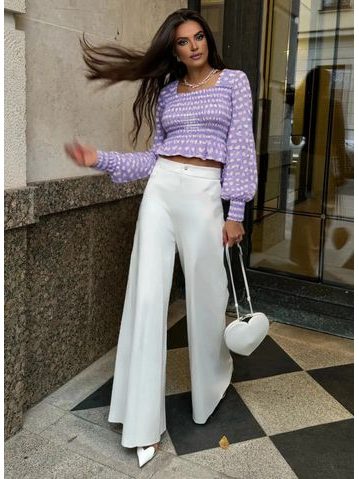 Top donna Glamorous by Glam - Viola -