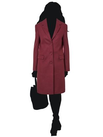 Women's coat CIUSA SEMPLICE - Blue -