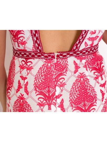 Maxi dress Due Linee - Pink -