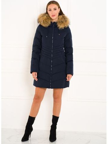 Chaqueta de invierno para mujer Due Linee - Azul -
