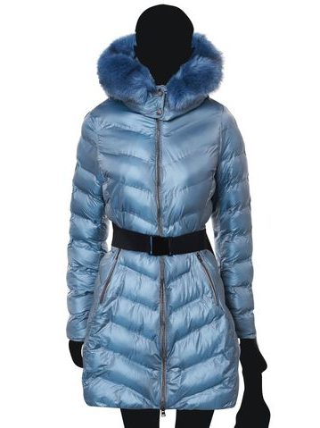 Giacca invernale donna Due Linee - Blu -