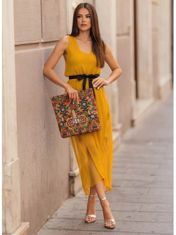 Rochie de vară damă Glamorous by Glam - Galbenă -