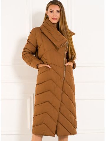 Winter jacket Due Linee - Brown -