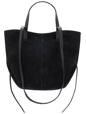 Glamorous by GLAM Geantă de umăr din piele pentru femei - Neagră -