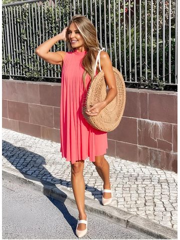 Letnia sukienka Glamorous by Glam - łososiowy -