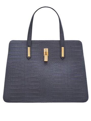 Borsa a mano da donna in pelle Glamorous by GLAM - Blu -