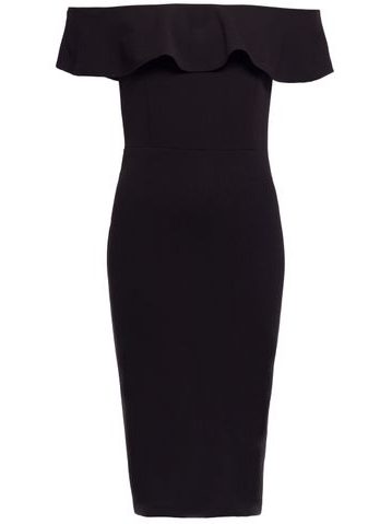 Vestido de mujer Due Linee - Negro -