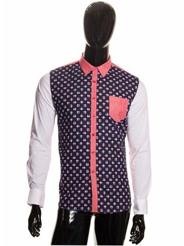 Camicia uomo - Blu -