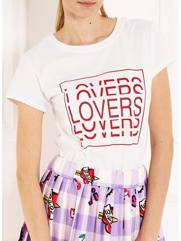 Dámské tričko s nápisem lovers -