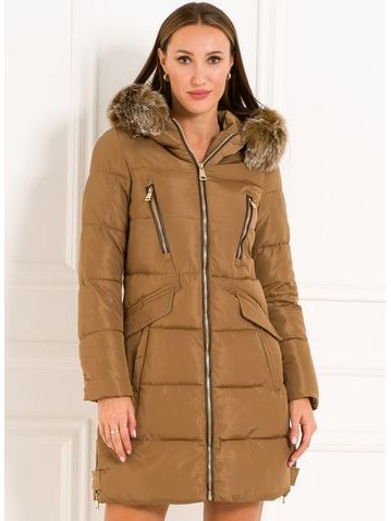 Winter jacket Due Linee - Brown -