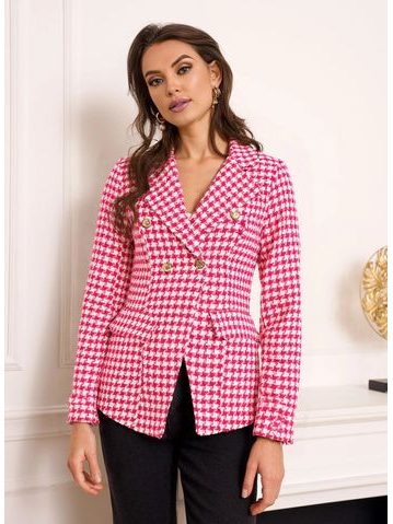 Damski żakiet Glamorous by Glam - różowy -