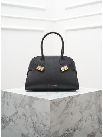 Real leather handbag Glamorous by GLAM - Black -