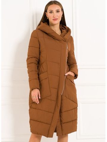 Giacca invernale donna Due Linee - Marrone -