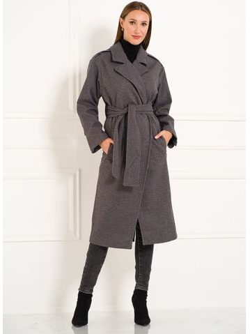 Women's coat CIUSA SEMPLICE - Blue -