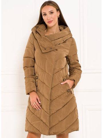 Winter jacket Due Linee - Brown -