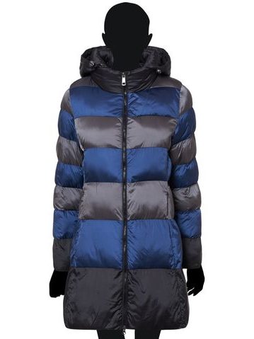 Chaqueta de invierno para mujer Due Linee - Azul -