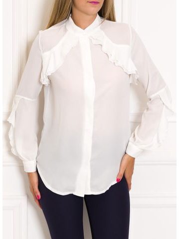 Top donna Due Linee - Bianco -