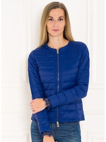 Women's winter jacket TWINSET - Dark blue -