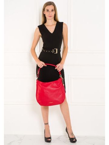 Bolso de hombro de cuero para mujer Glamorous by GLAM - Amarillo -