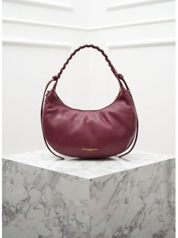 Real leather handbag Glamorous by GLAM - Black -