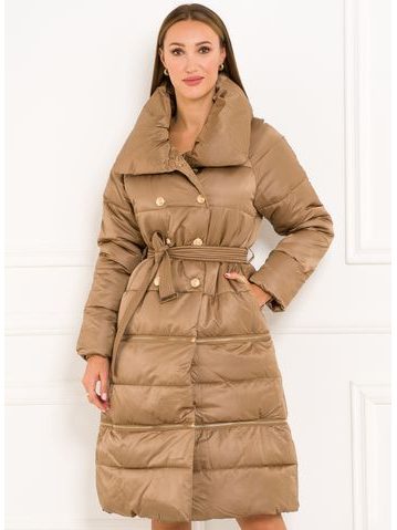 Giacca invernale donna Due Linee - Beige -