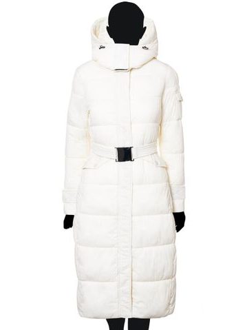 Chaqueta de invierno para mujer Due Linee - Blanco -