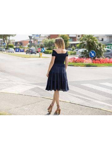 Letnia sukienka Glamorous by Glam - granatowy -