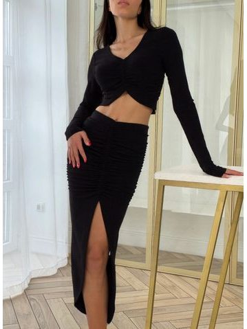 Vestido de fiesta para mujer - Negro -