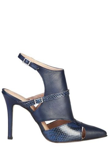 Damskie sandały Pierre Cardin - niebieski -