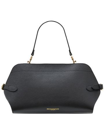 Real leather shoulder bag Glamorous by GLAM - Black -