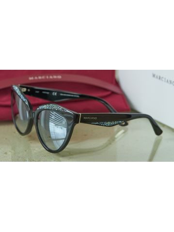 Damskie okulary przeciwsłoneczne Guess by Marciano - czarny -