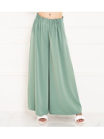 Pantalones de mujer Due Linee - Marrón -
