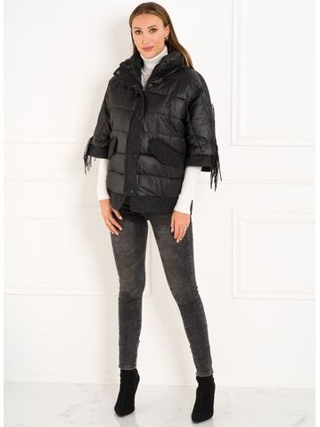 Chaqueta de invierno para mujer Due Linee - Negro -