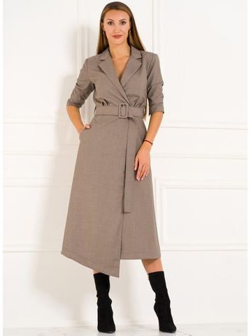 Midi dress Due Linee - Grey -