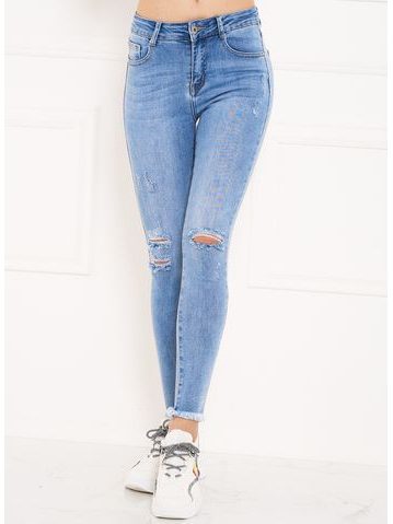 Jeans donna - Blu -