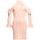 Damska sukienka Due Linee - różowy -
