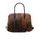 Real leather handbag Glamorous by GLAM - Brown -