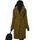 Women's coat Due Linee - Yellow -