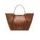Real leather handbag Glamorous by GLAM - Brown -