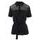 Top damă Due Linee - Neagră -