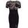 Lace dress Due Linee - Black -