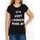 Women's T-shirt Due Linee - Black -