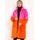 Teddy coat Due Linee - Orange -