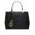 Bolso de cuero de mano para mujer Glamorous by GLAM - Negro -