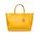 Real leather handbag Glamorous by GLAM - Yellow -