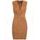 Italian dress Due Linee - Brown -