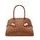 Real leather handbag Glamorous by GLAM - Brown -